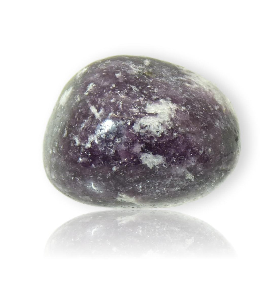 Galet en lépidolite