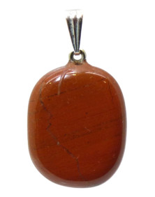 Pendentif Jaspe rouge