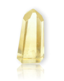Pointe de citrine naturelle