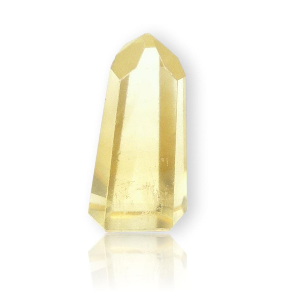 Pointe de citrine naturelle