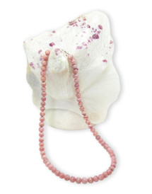Collier en Rhodochrosite