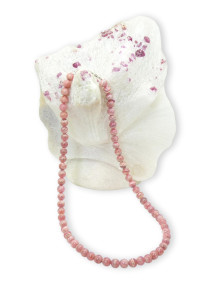 Collier en Rhodochrosite