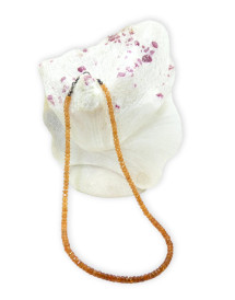 Collier en Grenat mandarine