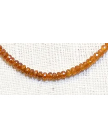 Collier en Grenat mandarine