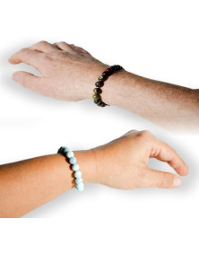 Bracelet - Bois fossile amazon