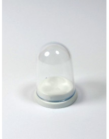 Boite dôme petite avec fond blanc