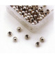 Perles à écraser en argent, petite taille