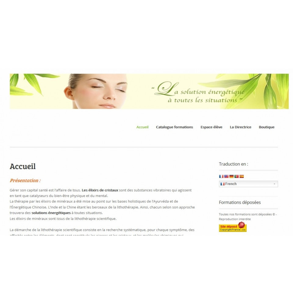 Formation aux elixirs de cristaux Ansil