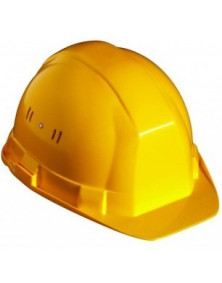 Casque de protection jaune