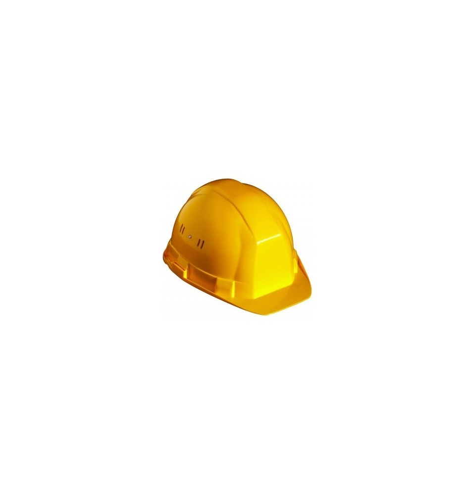 Casque de protection jaune