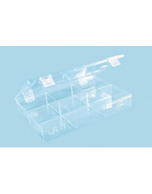 Boite transparente 6 cases