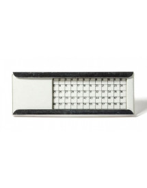 Cellules pour micro fossiles 60 champs sur 19x44 mm blanc