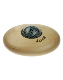 Roller de massage de Joya en Obsidienne