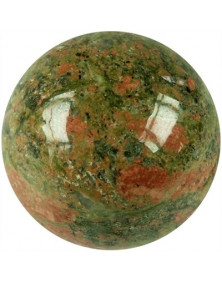 Roller de massage de Joya en Unakite - Epidote