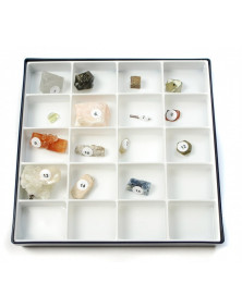 Collection de cristaux naturels