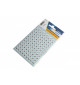 Chiffres autocollants ronds 8 mm blancs