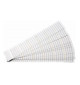 Etiquettes autocollantes lignées pour boites micromount 24x24mm