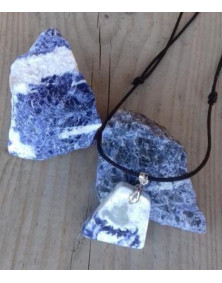 Pendentif en Sodalite