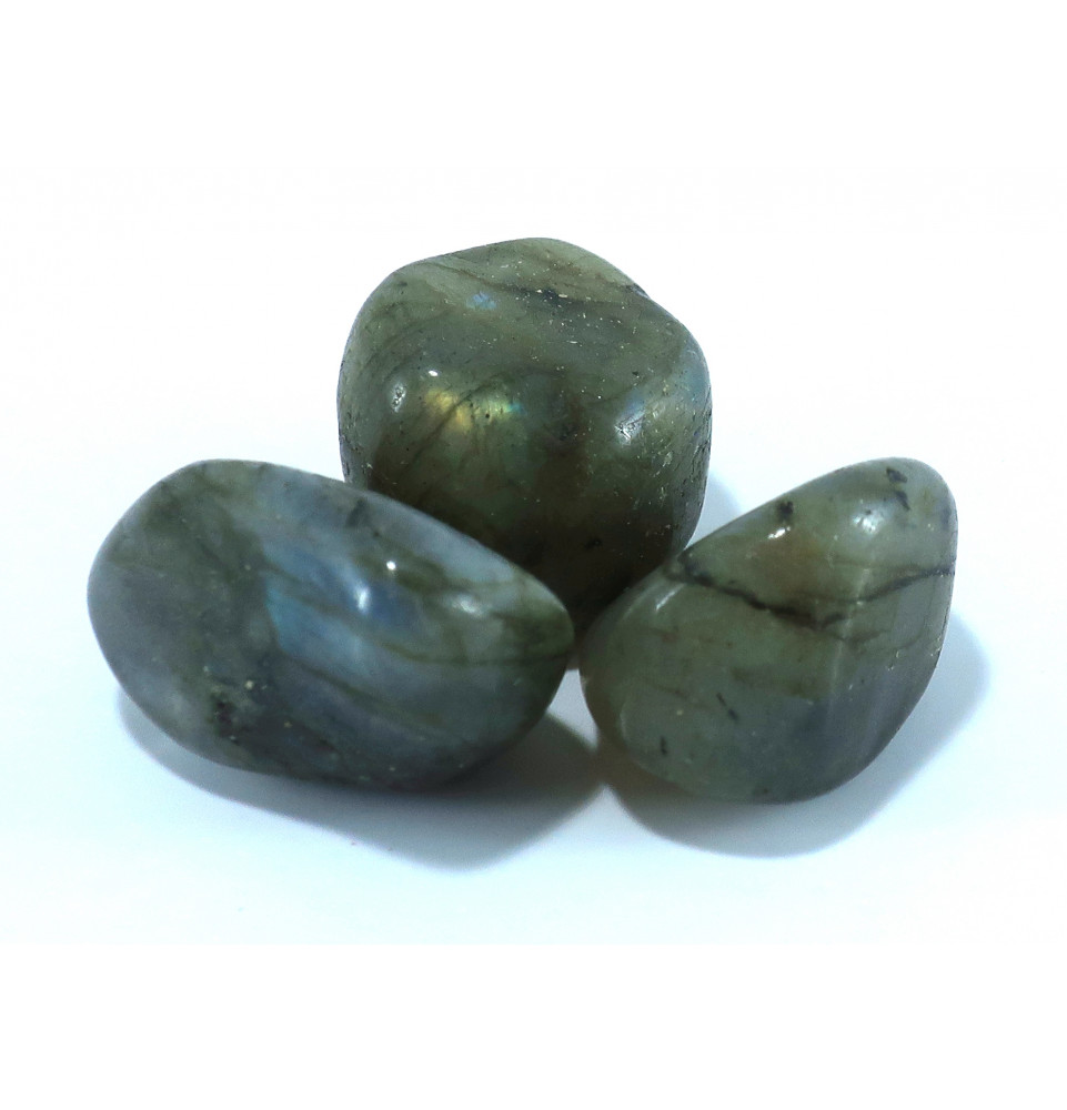 Recharge Labradorite roulée - 100g