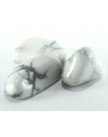 Howlite roulée pour la lithotherapie