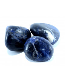 Sodalite roulée pour la lithotherapie