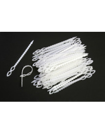 Clips de fermeture pour sachets d’échantillonnage