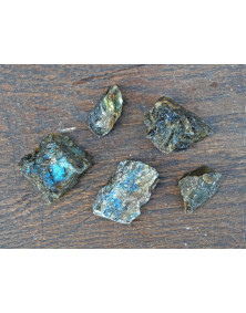 Labradorite brut - Sac de 1 Kg