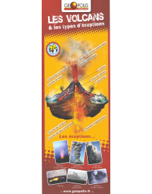 Plaquette " Les volcans & leurs types d'éruptions"