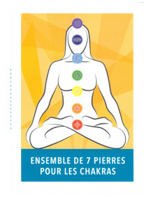 Ensemble de 7 pierres pour les chakras