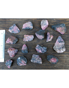 Rhodonite brut - Sac de 1 Kg