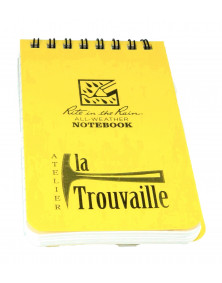 Carnet de terrain imperméable atelier la trouvaille