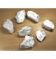 Howlite blanche brut - Sac de 1 Kg