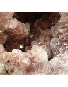 Geode quartz rose