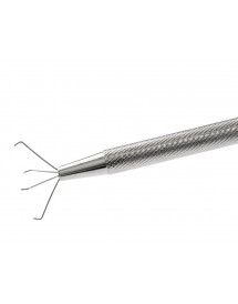 Brucelles à  4 griffes en inox