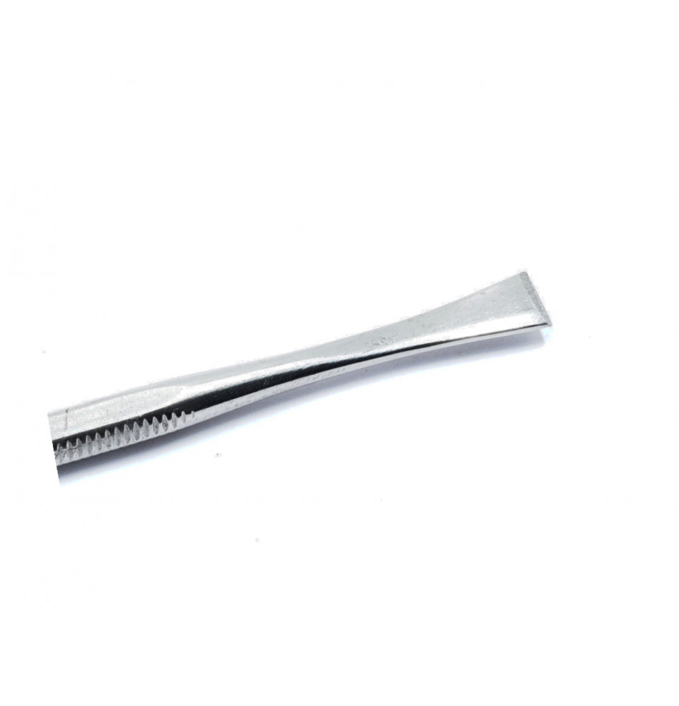 Aiguille acier inox : plat