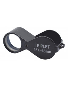 Loupe triplet de terrain grossissement x15