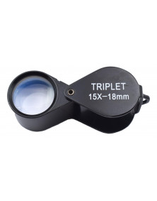 Loupe triplet de terrain grossissement x15