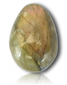 Galet en Labradorite poli