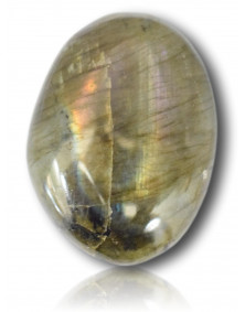 Galet en Labradorite poli