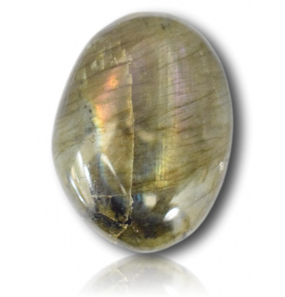 Galet en Labradorite poli