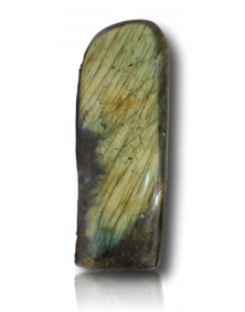 Bloc de Labradorite poli