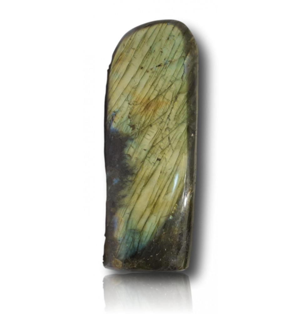 Bloc de Labradorite poli