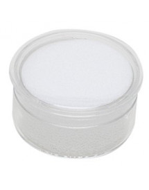 Boite  ronde avec mousse blanche (diamètre 27 mm)