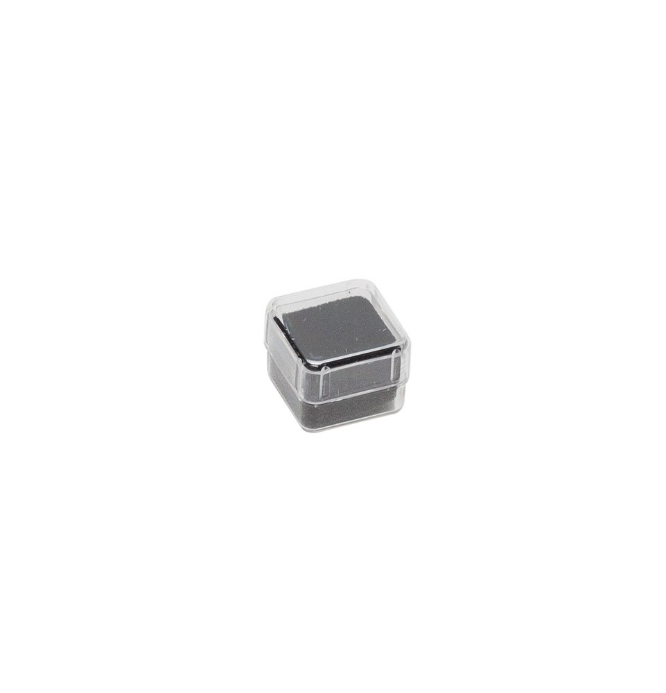 Boite carrée avec mousse noire (19x19x14 mm)