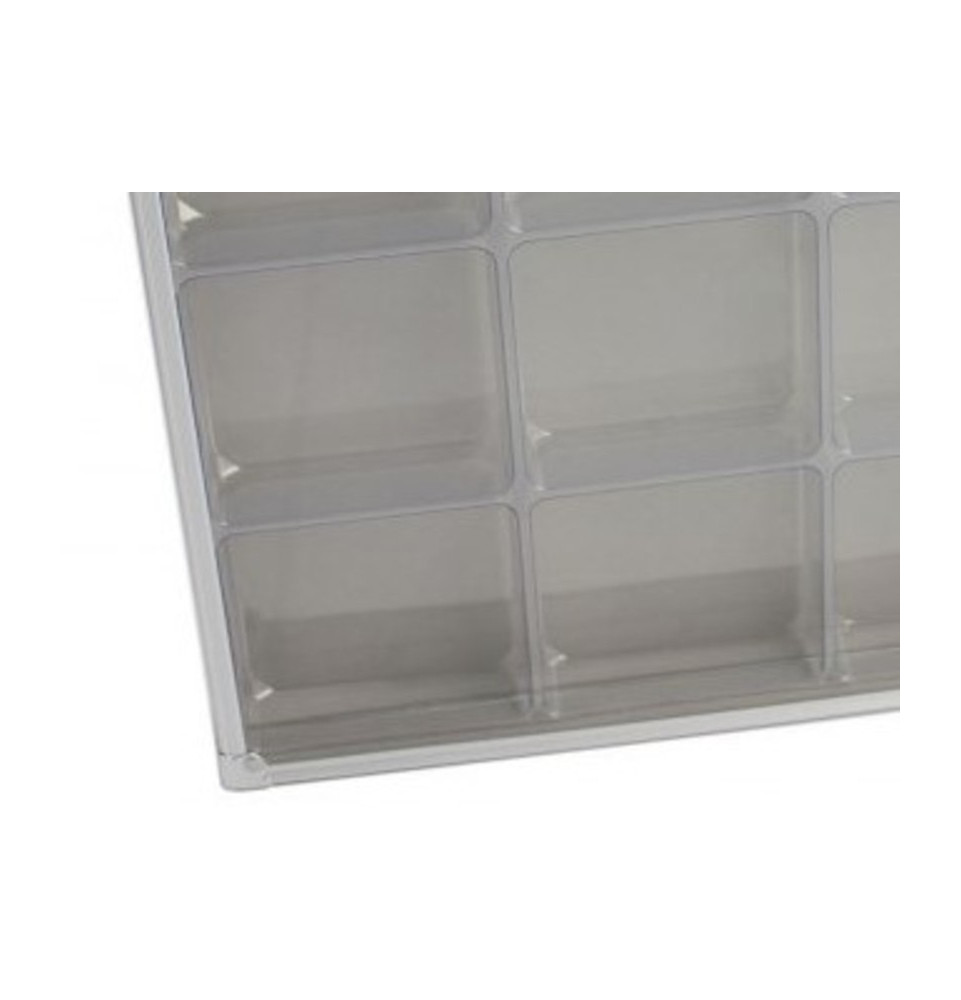 Vitrine Triple9 Avec éclairage LED Noir Et Couvercle Transparent – Parfaite Pour Exposer Vos Modèles