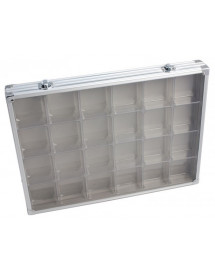 Vitrine de collection en aluminium
