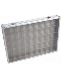 Vitrine de collection en aluminium