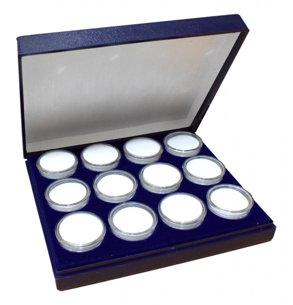 Coffret H17 avec 12 boites rondes SE01 de 27mm