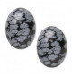 Obsidienne mouchetée 6 x 4 mm