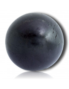 Sphère de tourmaline noire